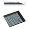 Rhino Mats Crosshatch Entrance Mat, Polypropylene/Rubber, 3/8" in Thick, Red, 2 ft W x 3 ft L CROSS-2436R - alternate 3